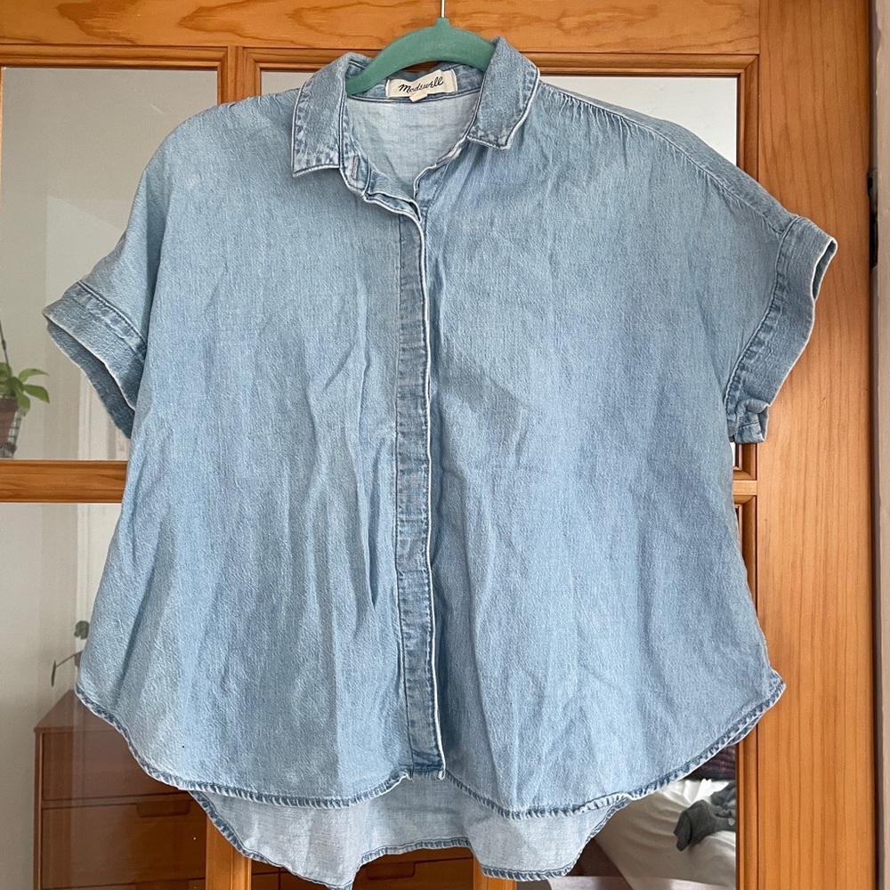 Madewell Light Blue Button Down Shirt